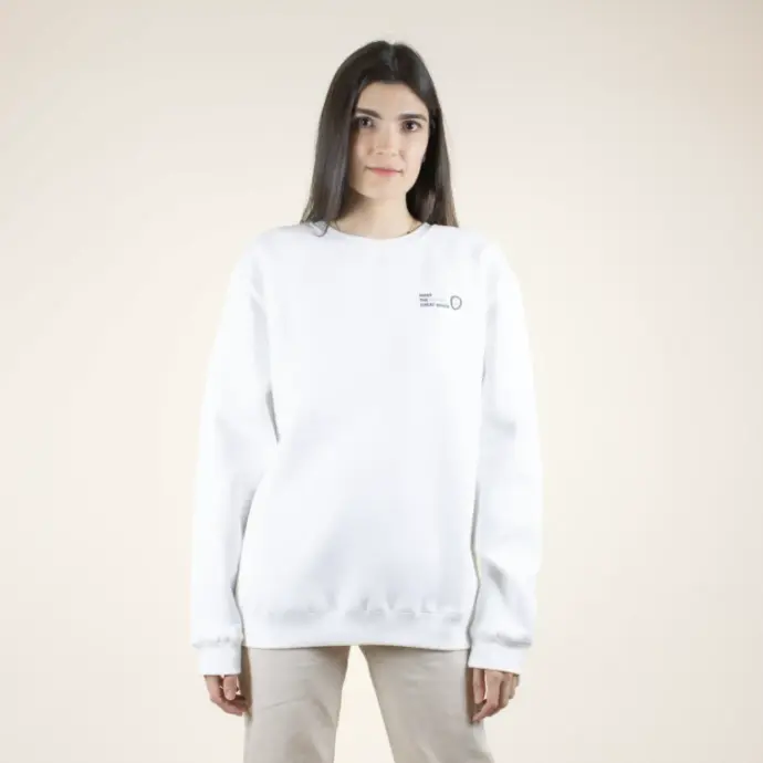 SEDRA: Crew neck sweatshirt