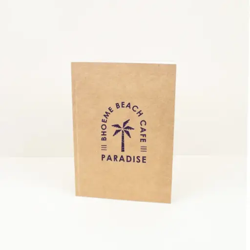 SHOKO: Cuaderno engomado con encarte plantable y portada kraft