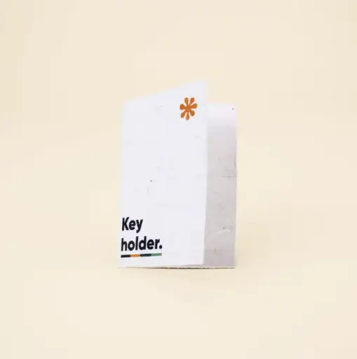 Hotel key card - Diptych. Full color printing